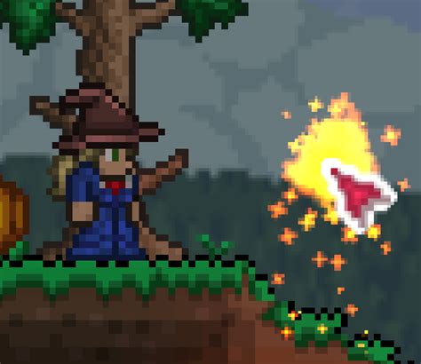 Magical projectile in terraria